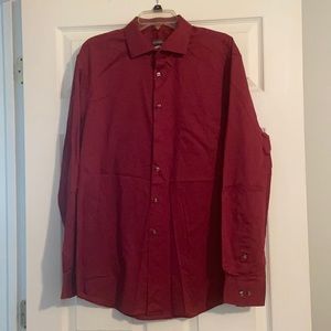 Long sleeve button up dress shirt